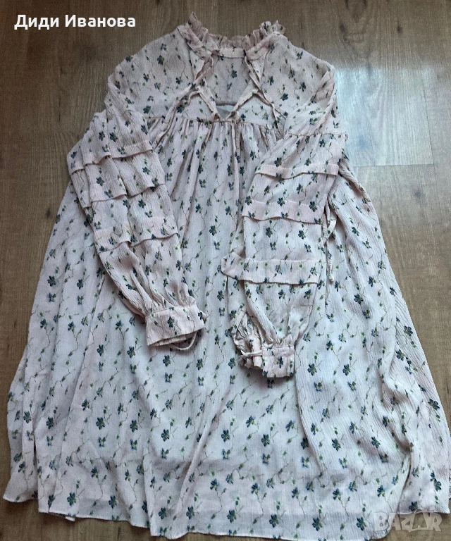 Дамска рокля с дълъг ръкав, снимка 1