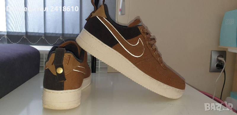 Nike Air Force 1 Low Carhartt Wip Limited UK 12 US 13 Mens Size 47.5/31см ОРИГИНАЛ!, снимка 1