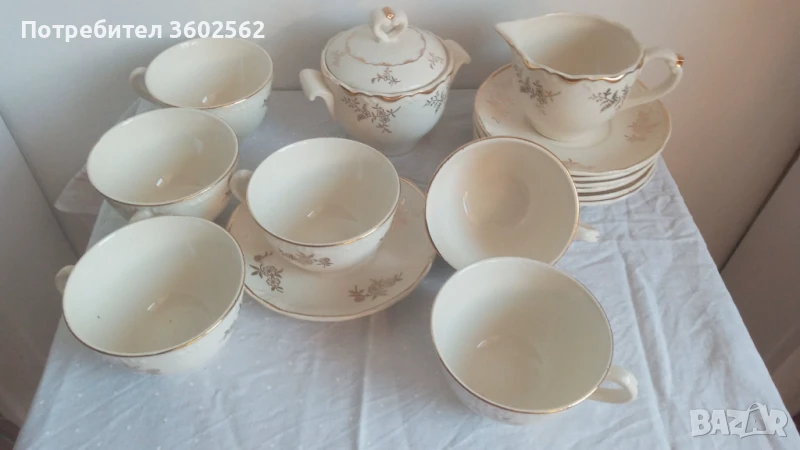 Сервиз за кафе фин порцелан, снимка 1
