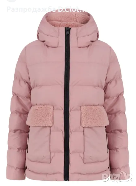 дебело зимно розово яке, снимка 1