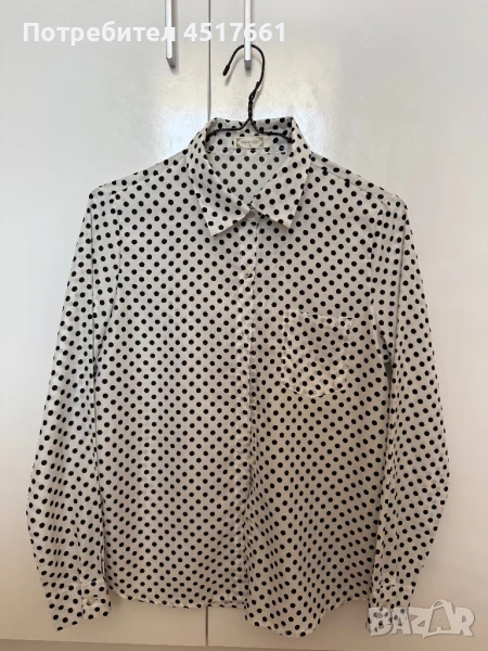 Винтидж риза на точки, снимка 1