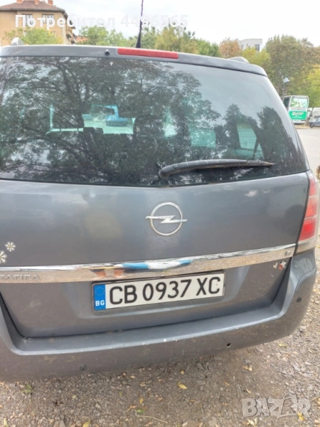 Опел Зафира Газ/Бензин 2007 г.ЕВРО 3, снимка 1