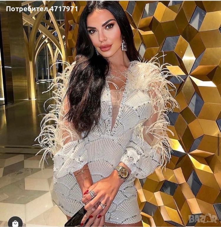 Продавам елегантна официална рокля .Подходяща за специални събития и официални поводи., снимка 1