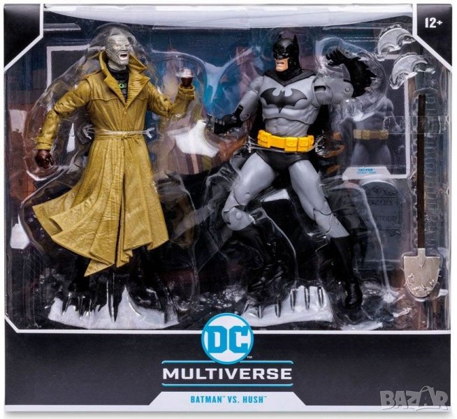 Комплект екшън фигури McFarlane DC Comics: Multiverse - Batman vs Hush, 18 cm, снимка 1