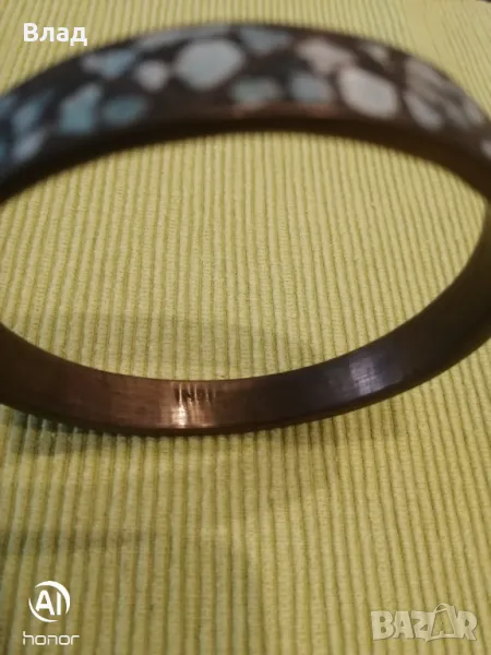 Стара индийска гривна, снимка 1