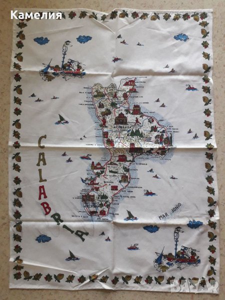 Покривка Калабрия от Италия, снимка 1