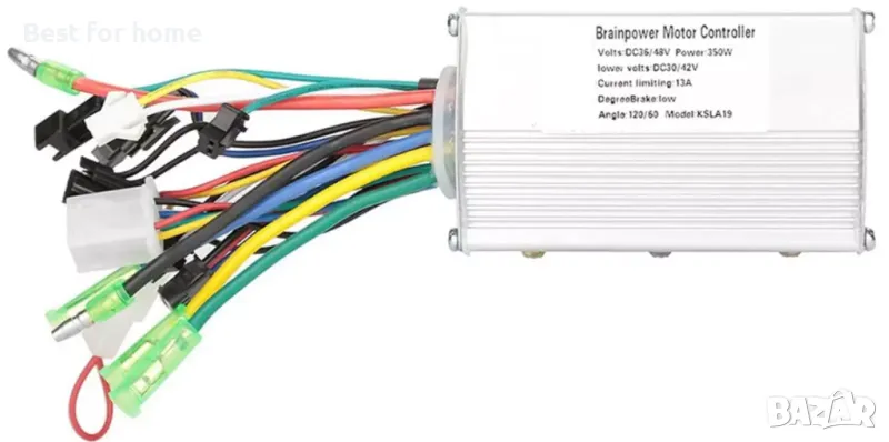Контролер за ел. скутер/ тротинетка/ мотор Brainpower 350W DC30/42V Модел KSLA19, снимка 1