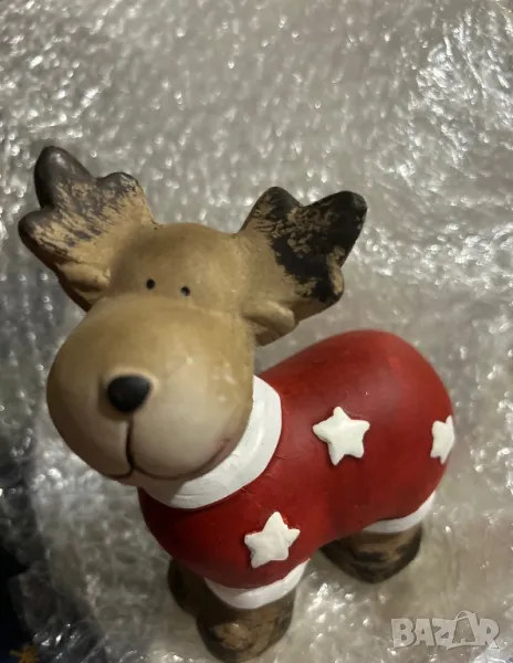 Ново немско, керамично еленче 12/10 см, снимка 1