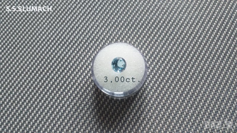  СИН ТОПАЗ 3,00ct., снимка 1