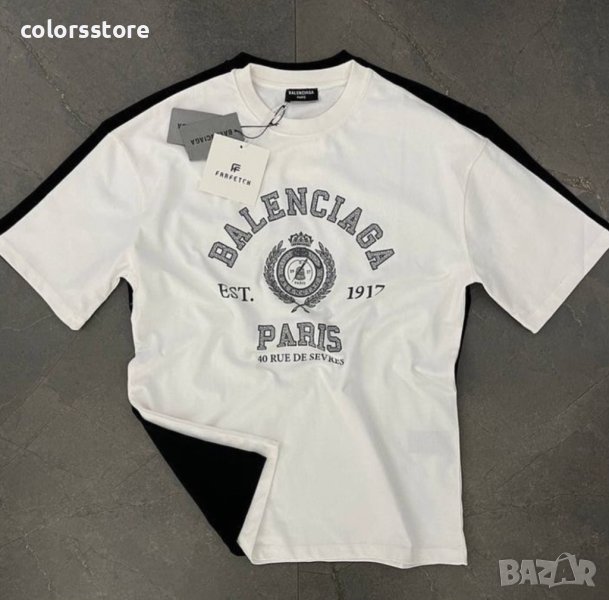 Мъжка бяла тениска Balenciaga код Br-S121, снимка 1