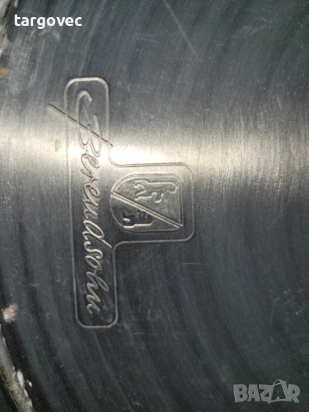 Старинен калаен поднос, снимка 1