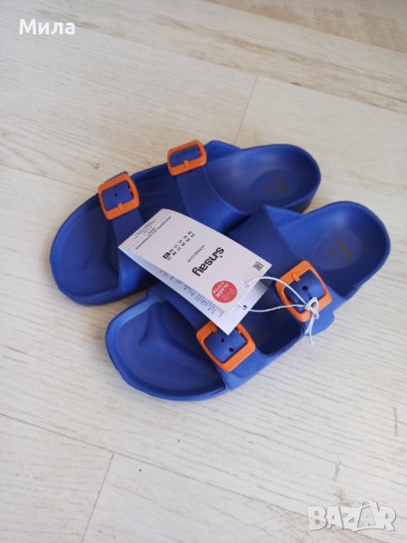 Стилни ярки джапанки, снимка 1