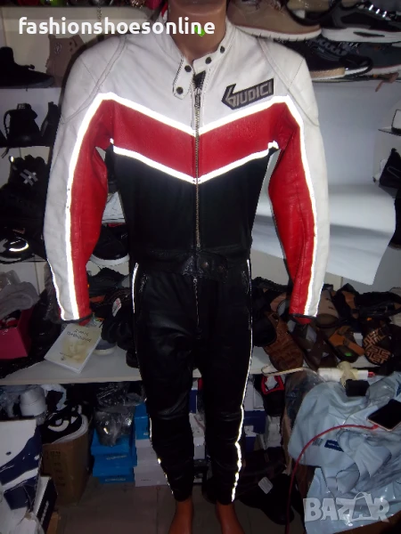 мото екип естесвена кожа GIODICI, снимка 1