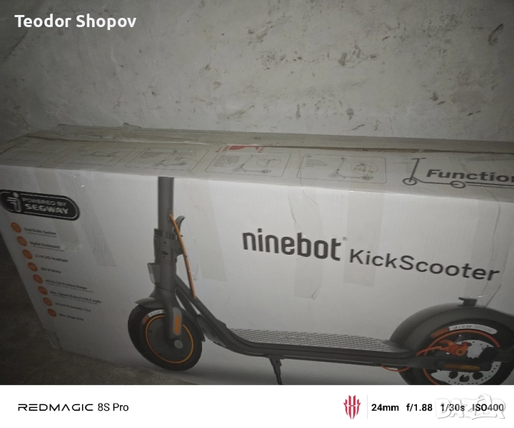 Продавам Електрическа тротинетка!!!, снимка 1