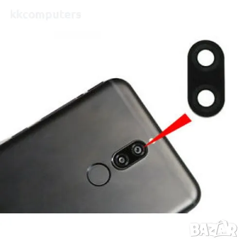 Стъкло камера за Huawei Mate 10 lite / Черен / Баркод : 562505, снимка 1