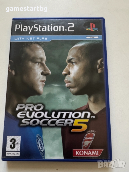 Pro Evolution Soccer 5 (PES 5) за PS2, снимка 1