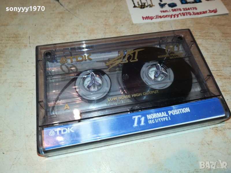 TDK АУДИОКАСЕТА С ГРЪЦКО 1810211912, снимка 1