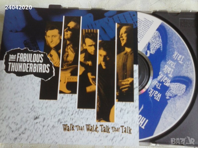 The Fabulous Thunderbirds – Walk That Walk оригинален диск Blues Rock, снимка 1