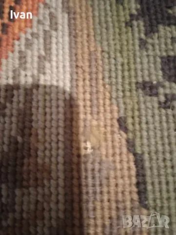 52см/66см Френски Голям Гоблен Дребен Бод Ръчно Нашиван DMC "Момиче и дърво" Класика Рамкиран, снимка 16 - Гоблени - 46512113