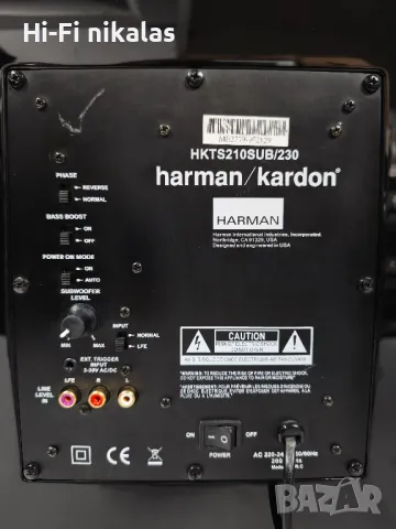 активен субуфер Powered Sub HARMAN/KARDON HKTS 210SUB, снимка 5 - Тонколони - 49167516