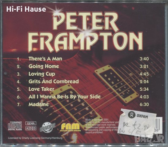 Peter Frampton, снимка 2 - CD дискове - 35918279