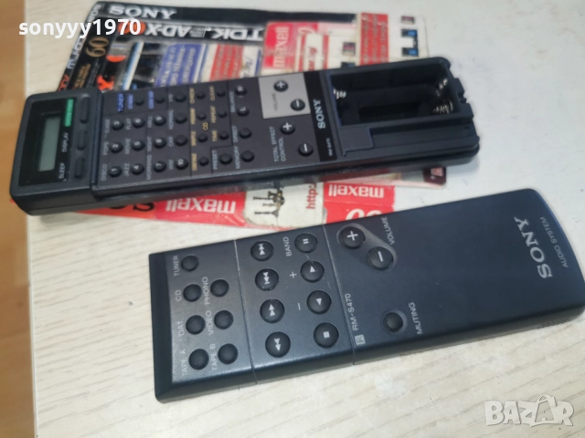 SONY RM-S470 AUDIO REMOTE-ВНОС SWISS 2612251735, снимка 15 - Ресийвъри, усилватели, смесителни пултове - 52906272