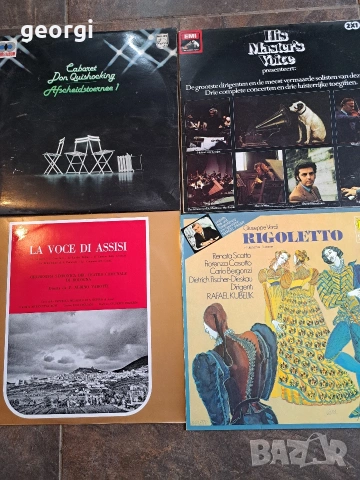 8 грамофонни плочи с оперна и класическа музика 32/6