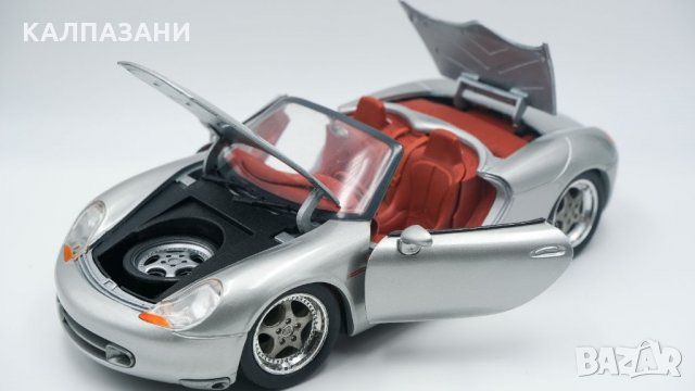 Maisto Porsche Boxster 1:18 Метална количка 090159318002, снимка 2 - Коли, камиони, мотори, писти - 35957287