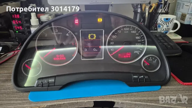 Преминаване от Червен към Цветен дисплей Километраж audi a4 b6 и b7, снимка 4 - Сервизни услуги - 47941238