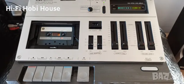Касетен дек Cassette deck AIWA AD 2000, снимка 5 - Декове - 47994506