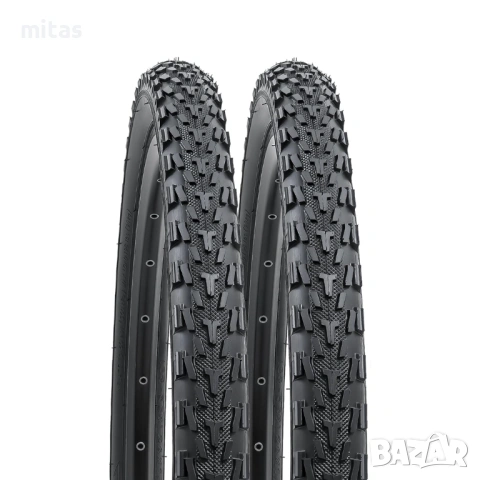 Външна гума за велосипед COMPASS (26 х 2.30) Защита от спукване - 3мм., снимка 2 - Части за велосипеди - 26319176