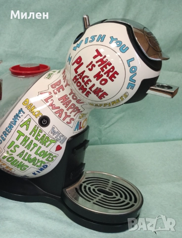 Дизайнерска кафемашина с гаранция 1 година NESCAFÉ® Dolce Gusto Delonghi Melody, снимка 3 - Кафемашини - 51876724