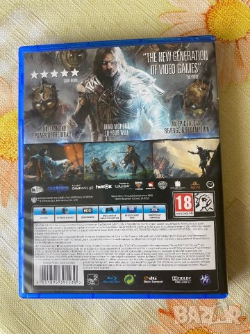 Shadow of Mordor - Game of the year edition за PS4, снимка 3 - Игри за PlayStation - 42342635