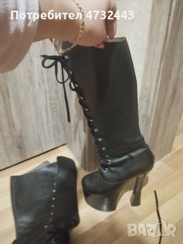 Ботуши естествена кожа , снимка 5 - Дамски ботуши - 53434944