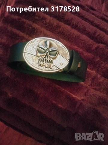 Мъжки рокерски колан , снимка 6 - Колани - 42181305