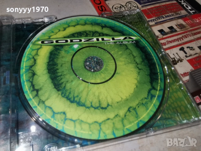 GODZILLA CD 1101260719, снимка 16 - CD дискове - 53059488
