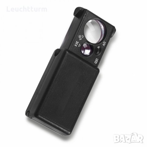  нумизматична лупа Leuchtturm 20X, снимка 3 - Нумизматика и бонистика - 34159683