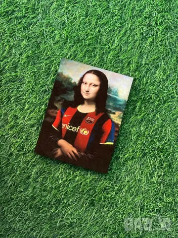 Мона Лиза от Барселона/Barcelona FC, снимка 2 - Декорация за дома - 44575198