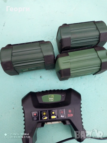 Park garden Зарядно и Батерии 36V/3Ah, снимка 5 - Други инструменти - 53683926