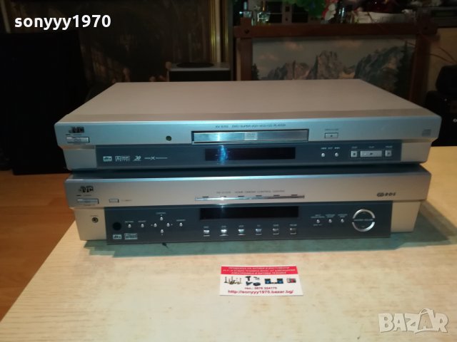 jvc receiver+dvd 2102221834, снимка 4 - Ресийвъри, усилватели, смесителни пултове - 35869383