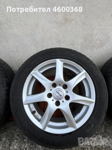 Джанти с летни гуми ENZO-16-5X112-57.1-ET35-7J, снимка 2 - Гуми и джанти - 52830173