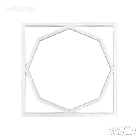 LED Панел-Рамка 72W Октагон 595x595mm 6500К