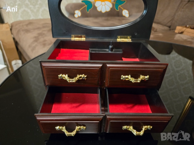 Музикална кутия/ бижутерка , снимка 4 - Декорация за дома - 52550996