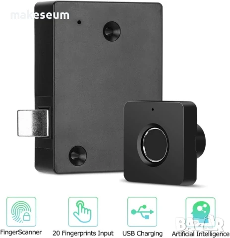 Ключалка с пръстов отпечатък, снимка 6 - Друга електроника - 50711977