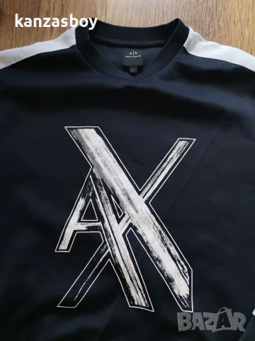 armani exchange - страхотна мъжка блуза Л, снимка 3 - Блузи - 56238743