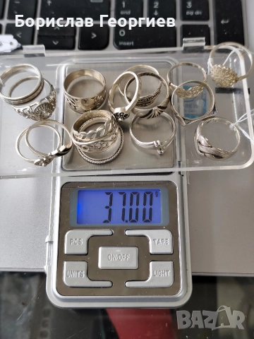 Лот Сребърни пръстени 925, снимка 6 - Пръстени - 52624714