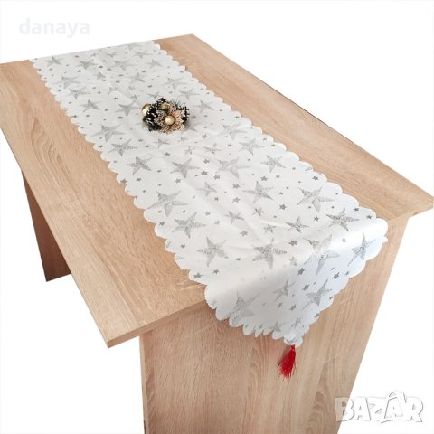 4196 Коледен тишлайфер за маса Звездички