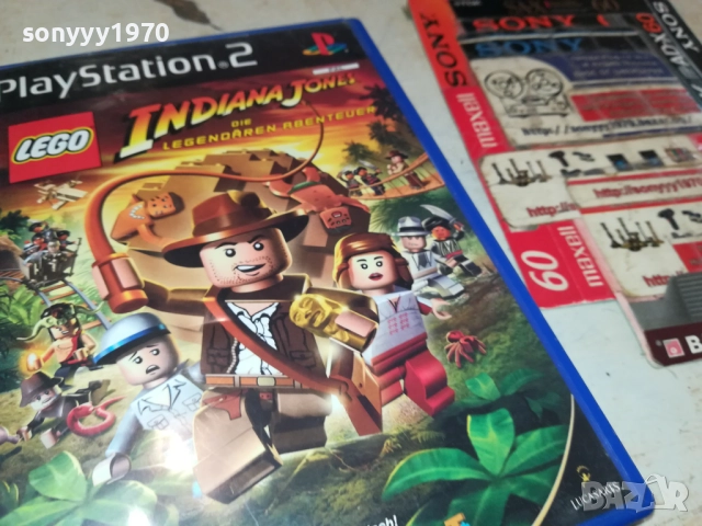 SONY PS2 GAME-INDIANA JONES 2611251337, снимка 11 - Игри за PlayStation - 52548011