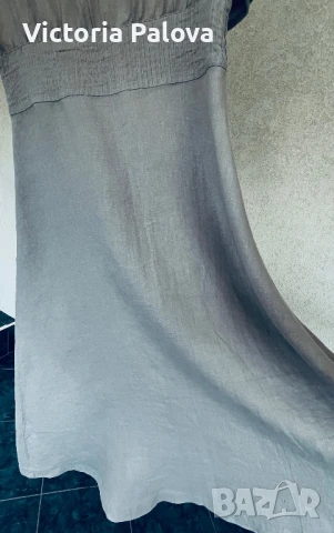 Нова дизайнерска рокля  GUDRUN SJÖDÉN лен, Швеция, снимка 12 - Рокли - 50984632