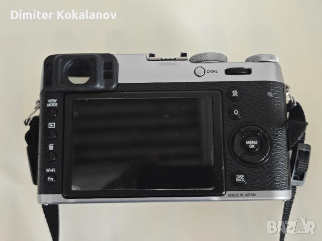 Fujifilm X100T фотоапарат – сребрист, отлично състояние, WCL-X100, EF-X20, снимка 4 - Фотоапарати - 51327085